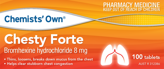 CO Chesty Forte 8mg Tablets 100
