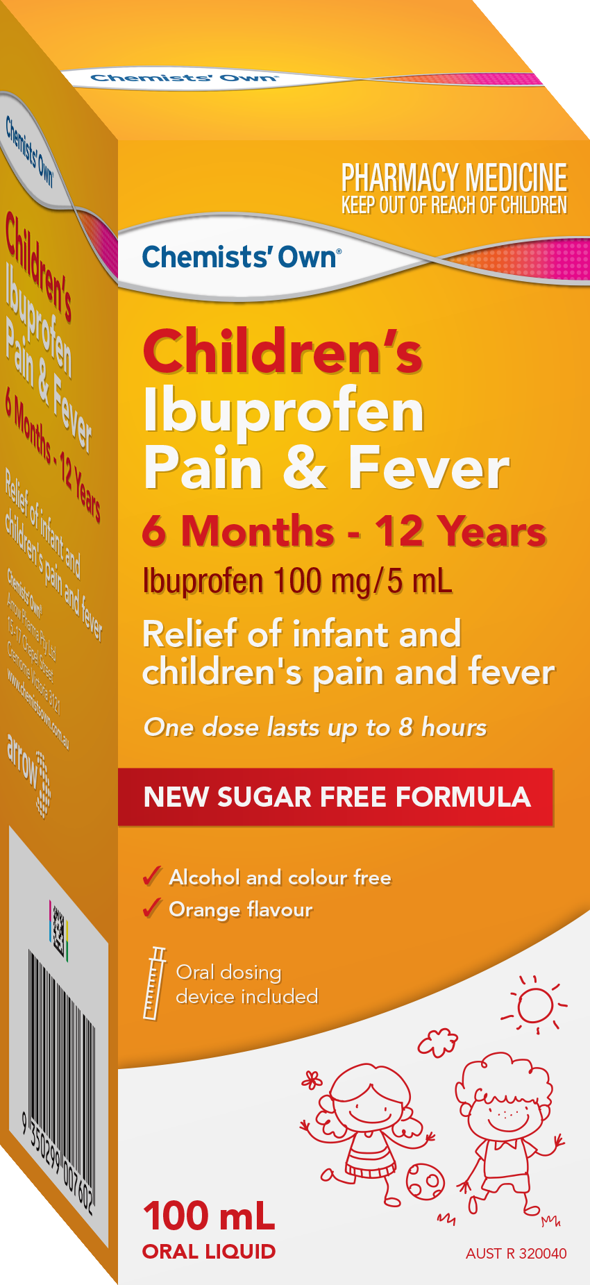 CO Children's Ibuprofen Pain & Fever 100mL