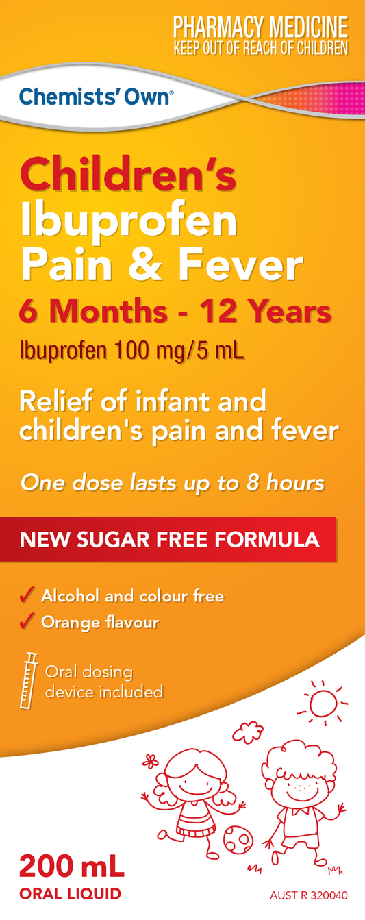 CO Children's Ibuprofen Pain & Fever 200mL