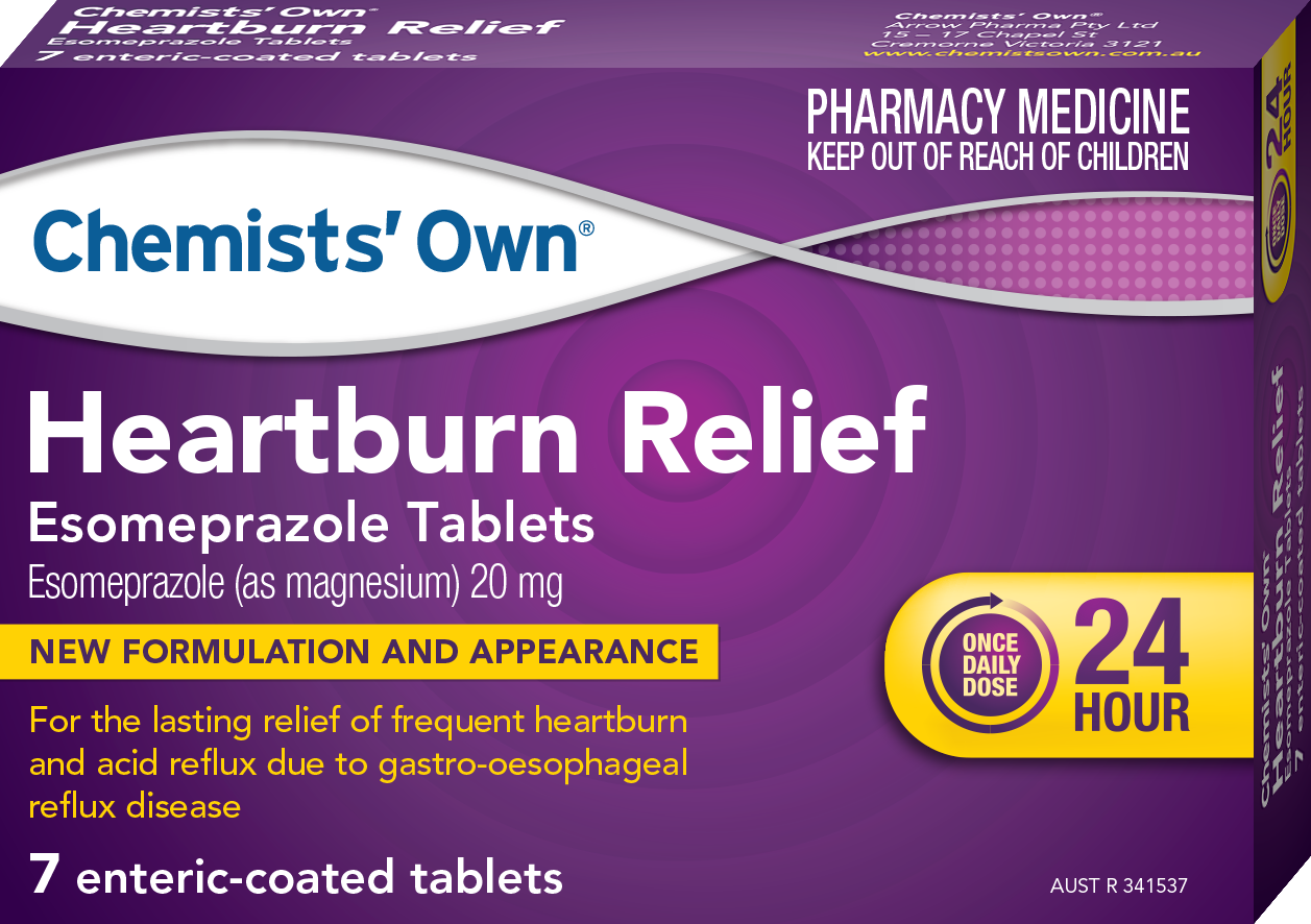 CO Heartburn Relief Esomeprazole Tablets 20mg 7