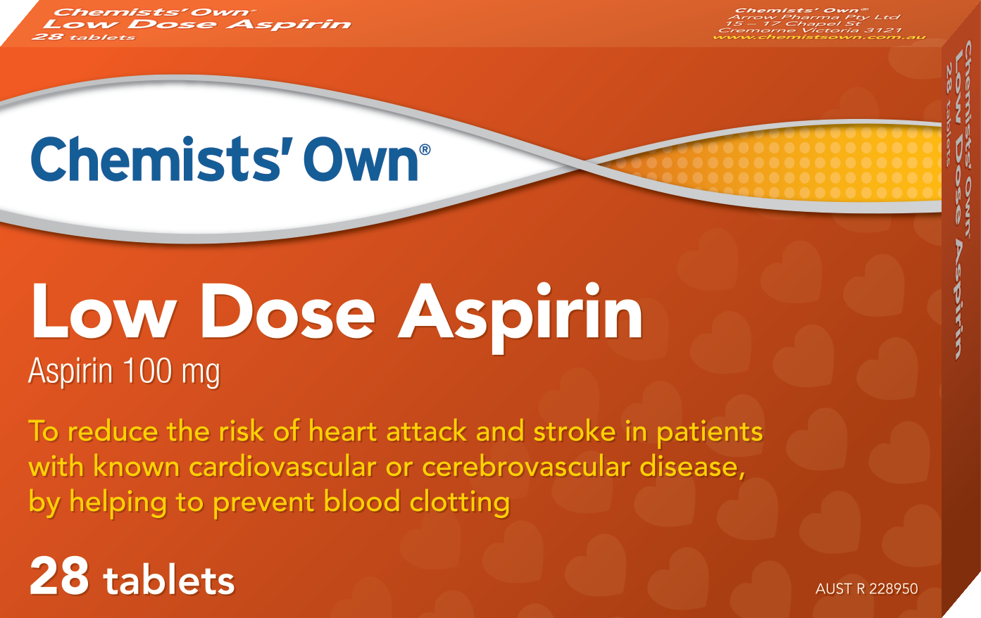 CO Low Dose Aspirin Tablets 28
