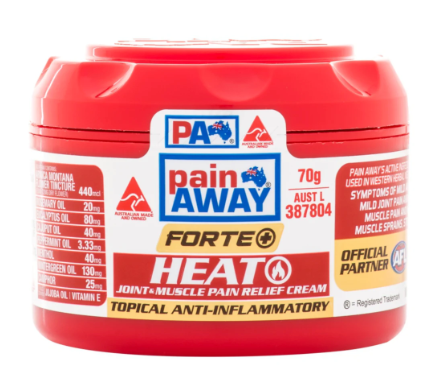 Painaway Heat + Pain Relief Cream 70g