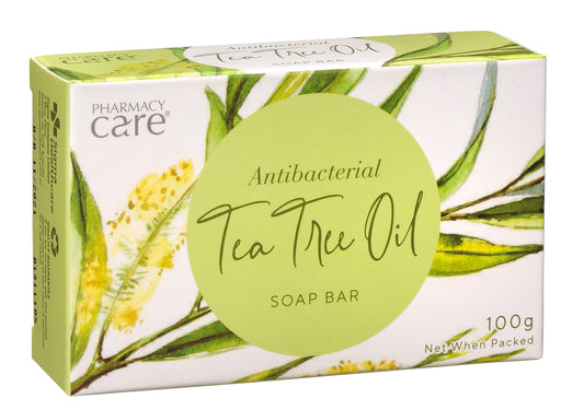 Pharmacy Care Soap Bar Tea Tree Oil 100g