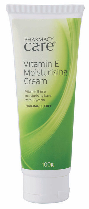 Pharmacy Care Vitamin E Moisturising Cream 100g Tube