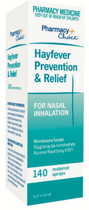 Pharmacy Choice Hayfever Prevention & Relief 140 Sprays