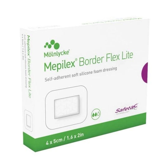 Mepilex Border Flex Lite 4cm x 5cm Dressing 10 Pack