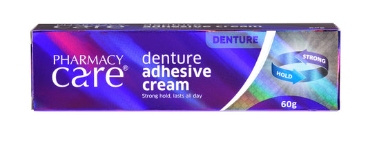 Pharmacy Care Denture Adhesive Cream 60g