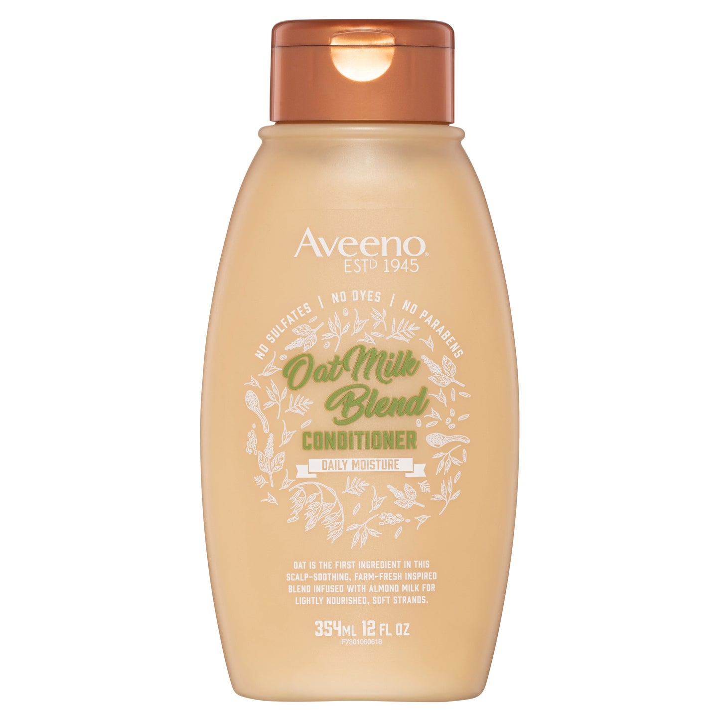 Aveeno Daily Moisture Oat Milk Blend Conditioner For Scalp Soothing & Gentle Cleansing 354mL