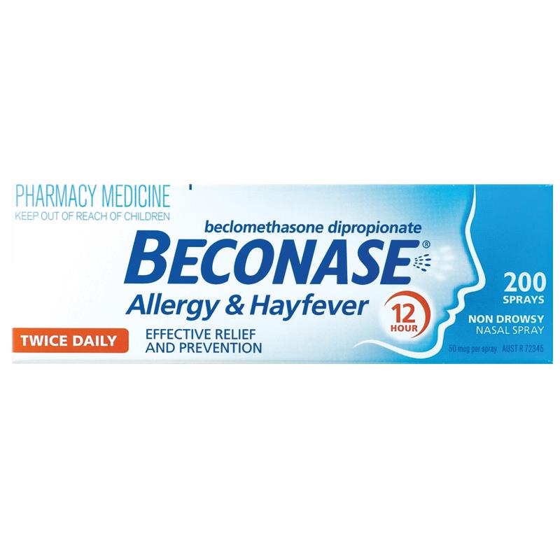 Beconase Hayfever Nasal Spray 12hr - 200 Doses