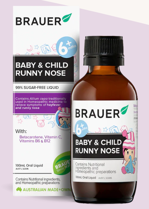 Brauer Children's Runny Nose Relief 100mL