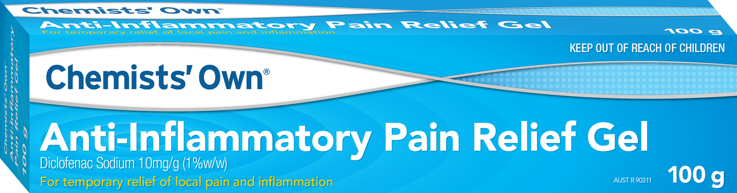 CO Anti-Inflammatory Pain Relief Gel 100g