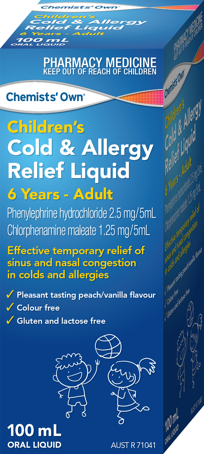 CO Children's Cold & Allergy Relief Liquid 100mL