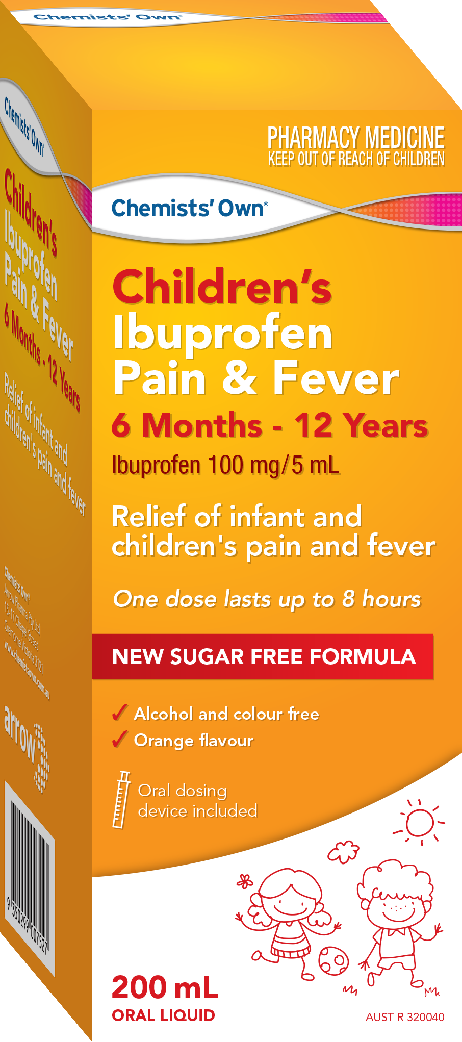 CO Children's Ibuprofen Pain & Fever 200mL