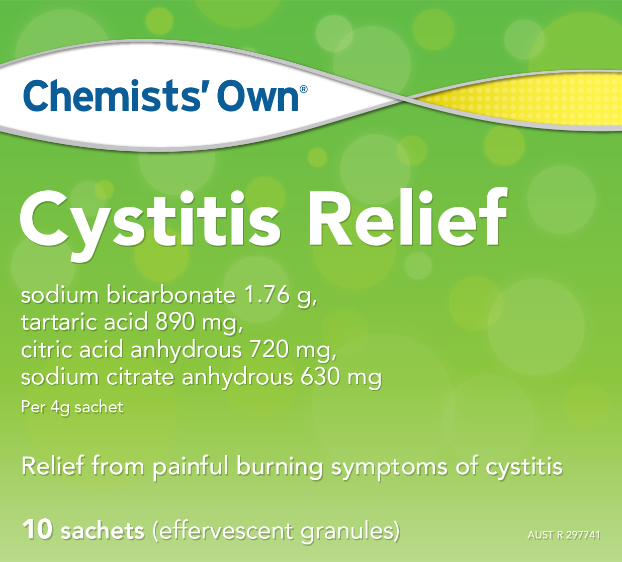 CO Cystitis Relief Sachets 4g 10
