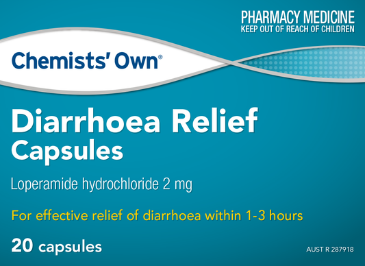 CO Diarrhoea Relief Capsules 20
