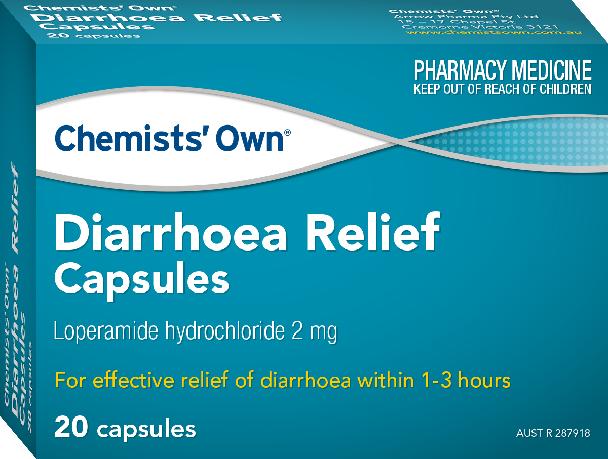 CO Diarrhoea Relief Capsules 20