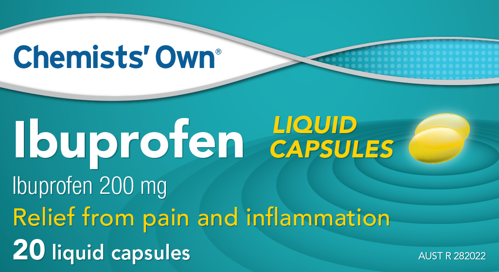 CO Ibuprofen Liquid Caps 200mg 20