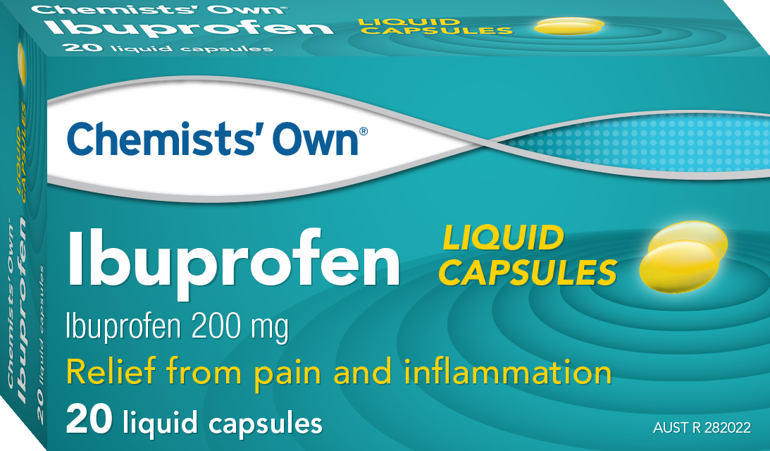 CO Ibuprofen Liquid Caps 200mg 20