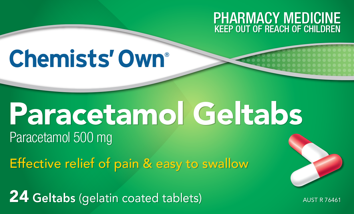 CO Paracetamol Geltabs 24