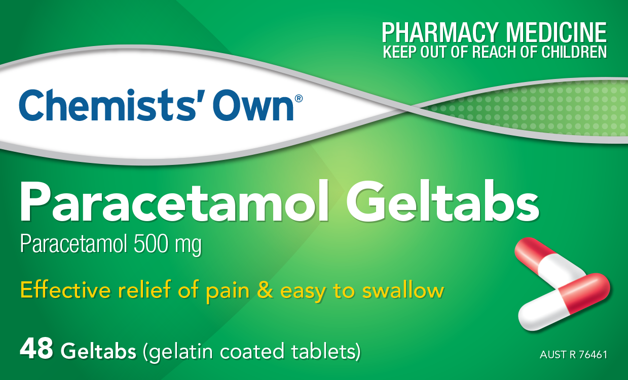 CO Paracetamol Geltabs 48