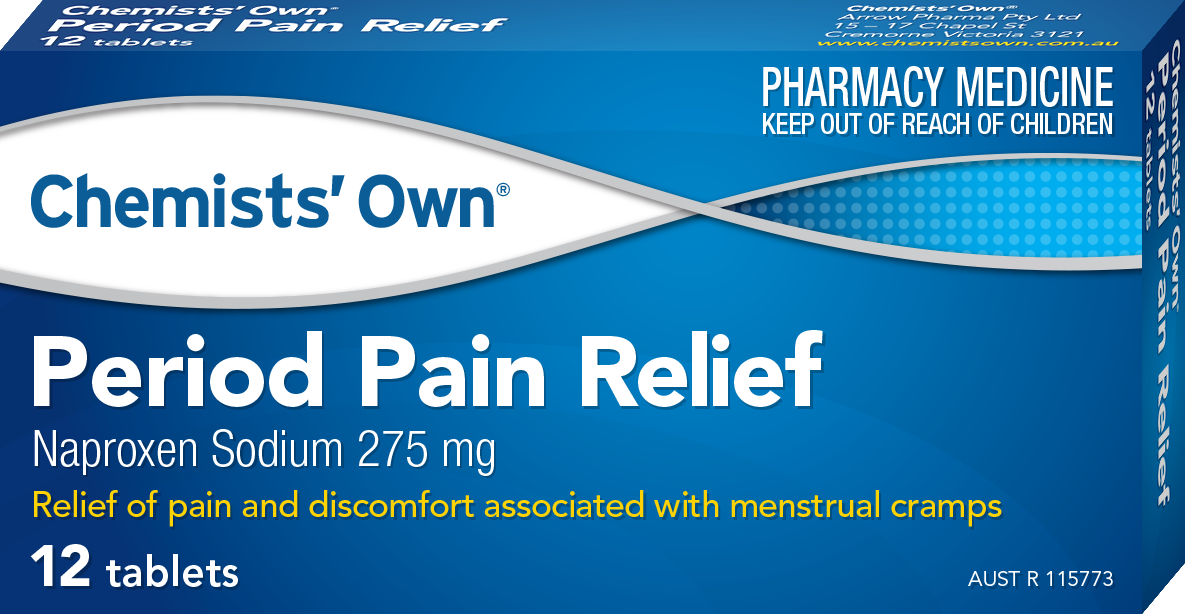 CO Period Pain Tablets 12