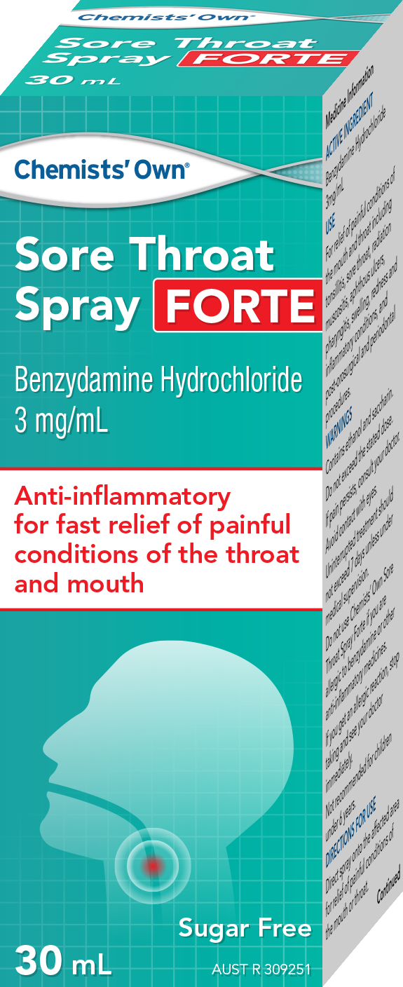 CO Sore Throat Spray Forte 30mL