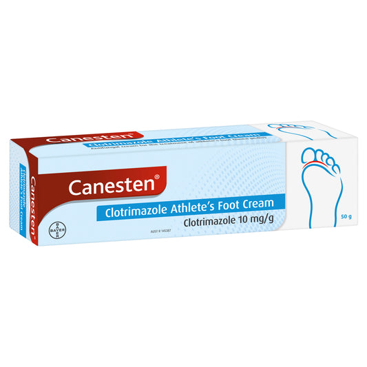 Canesten Anti-Fungal Athlete's Foot (Tinea Pedis) Cream 50g