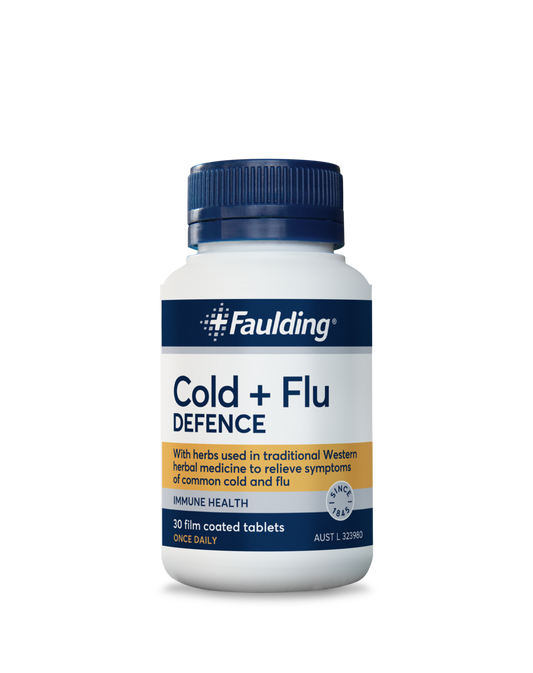 Faulding Cold + Flu Defense 30 Tablets