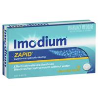Imodium Zapid 2mg 12 Tablets