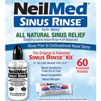 NeilMed Sinus Rinse kit Adult 60 Sachets