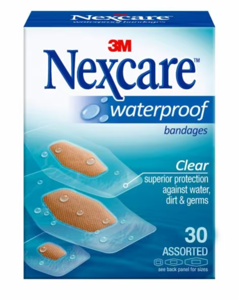 Nexcare Waterproof bandage Assorted 30