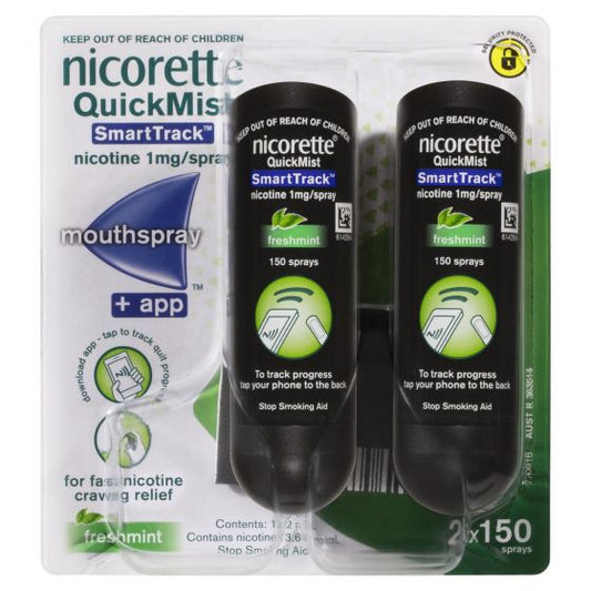 Nicorette QuickMist Smart Track Duo 150x2