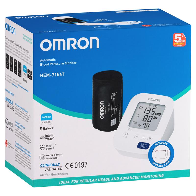 Omron Blood Pressure Monitor HEM-7156T