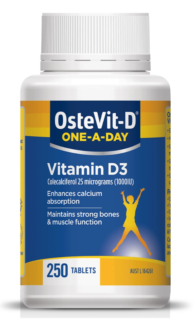 Ostevit D One-A-Day Vitamin D3 250 Tablets