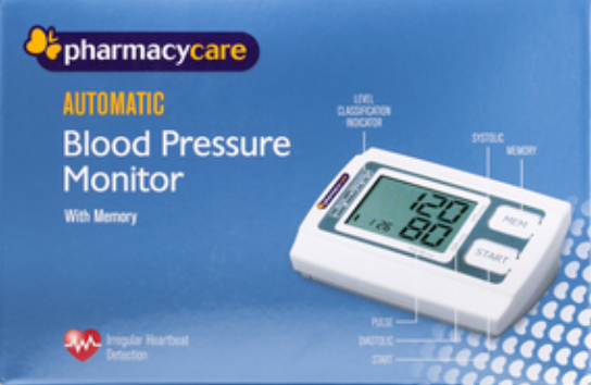 Pharmacy Care Blood Pressure Monitor