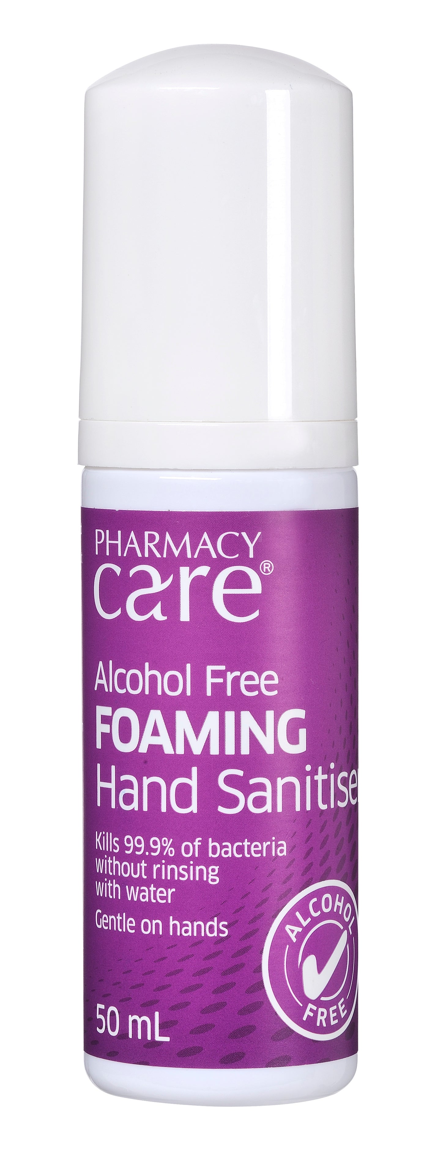 Pharmacy Care Alcohol Free Foaming Hand Sanitiser - 50 mL