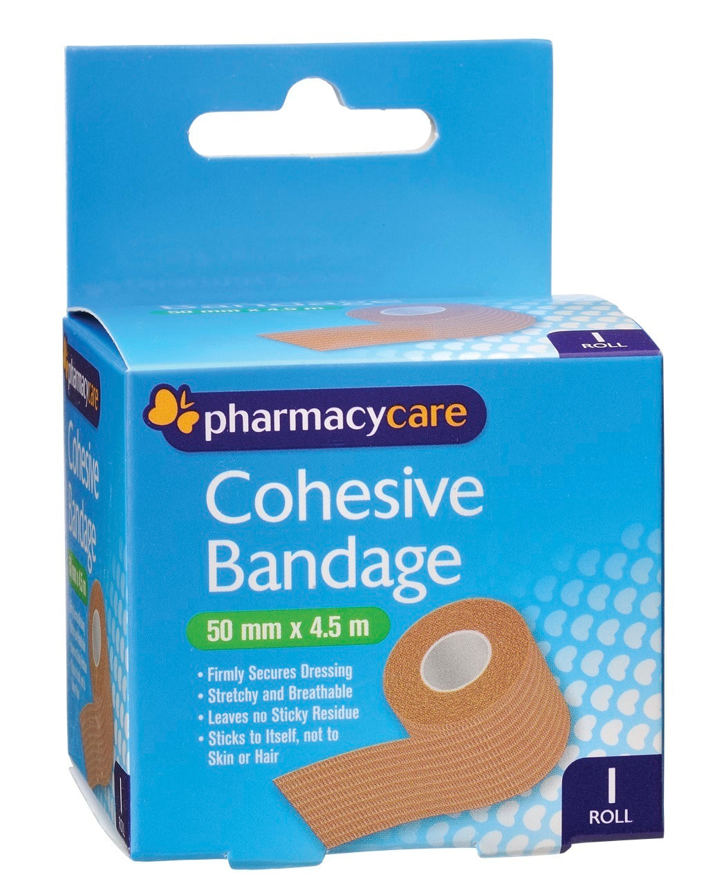 Pharmacy Care Cohesive Bandage 50mmx4.5m