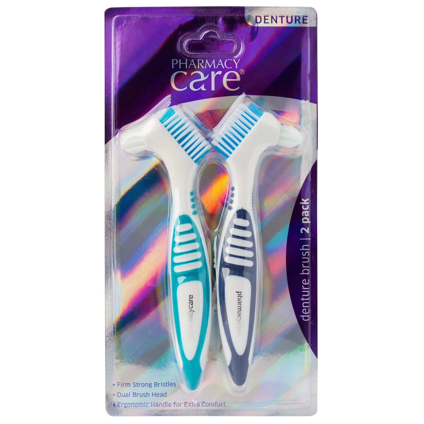 Pharmacy Care Denture Brush 2 Pack