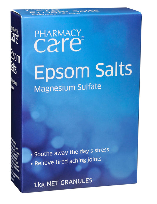 Pharmacy Care Epsom Salts 1KG