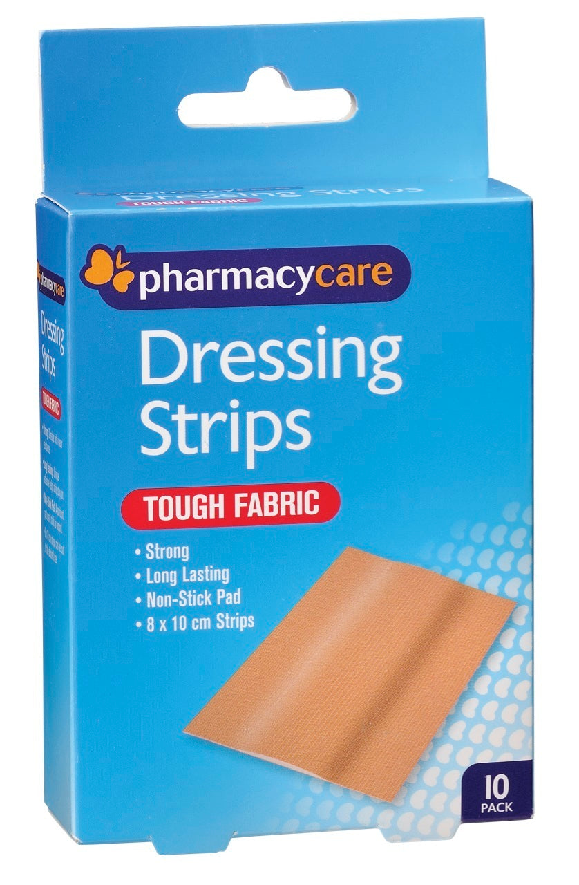 Pharmacy Care Fabric Dressing 8x10cm 10