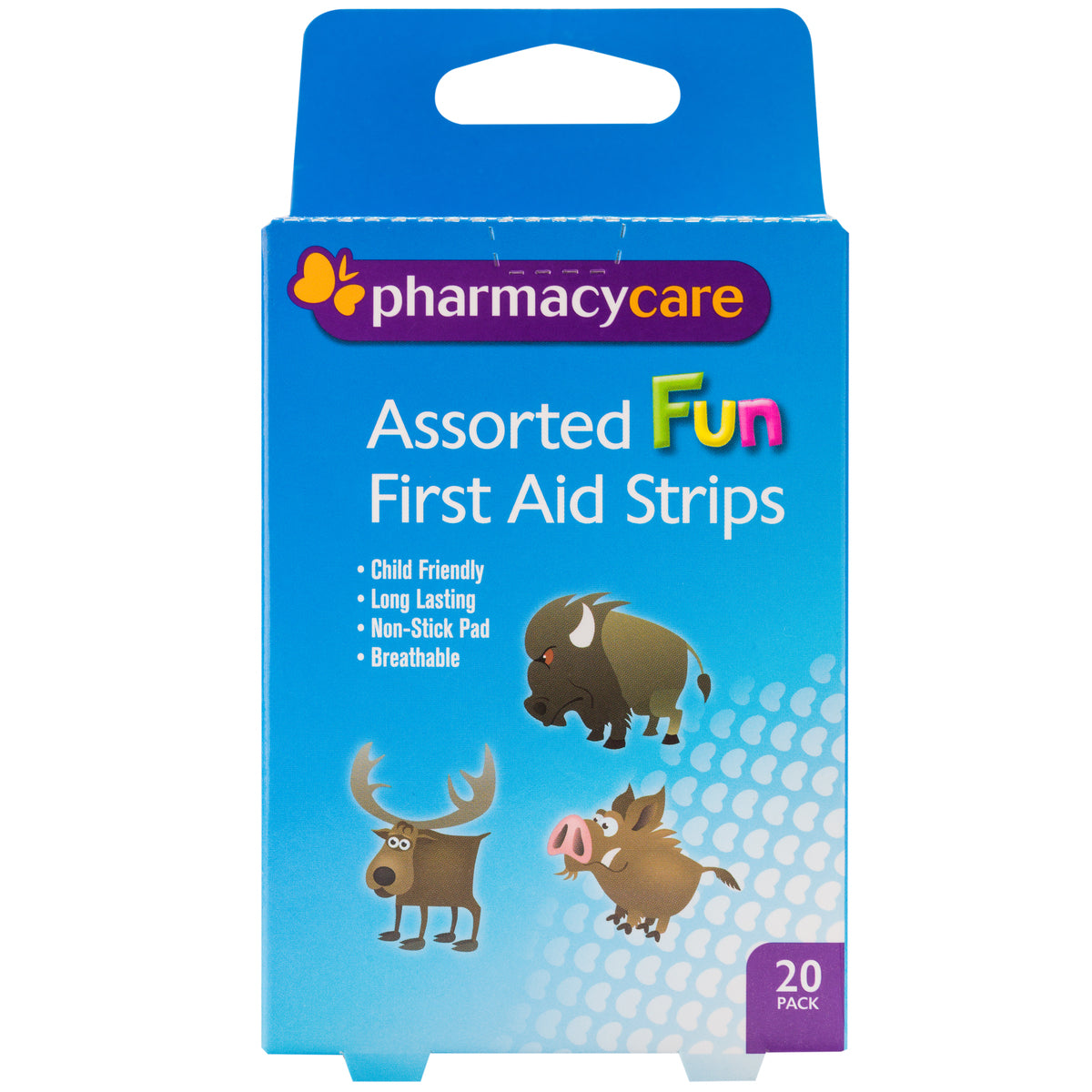 Pharmacy Care First Aid Strip Kids 20
