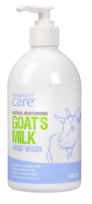 Pharmacy Care Goat's Milk Hand Wash 500ml