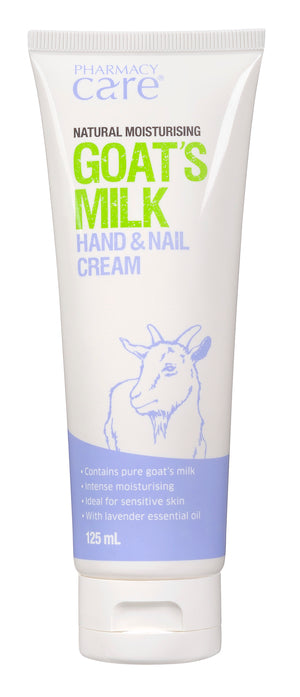 Pharmacy Care Goat's Milk Hand & Nail Cream 125 mL