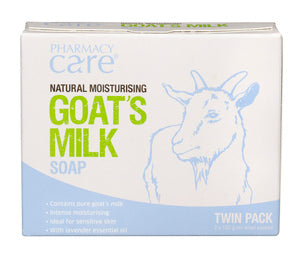 Pharmacy Care Goat's Milk Soap Twin Pack 2 x 100 g