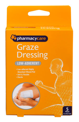 Pharmacy Care Graze Dressing Pack 5