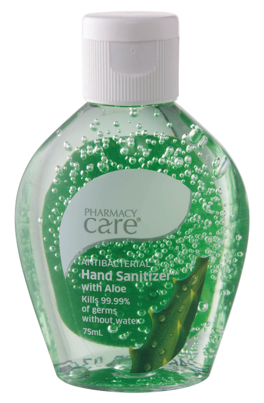 Pharmacy Care Hand Sanitiser Aloe Vera - 75mL