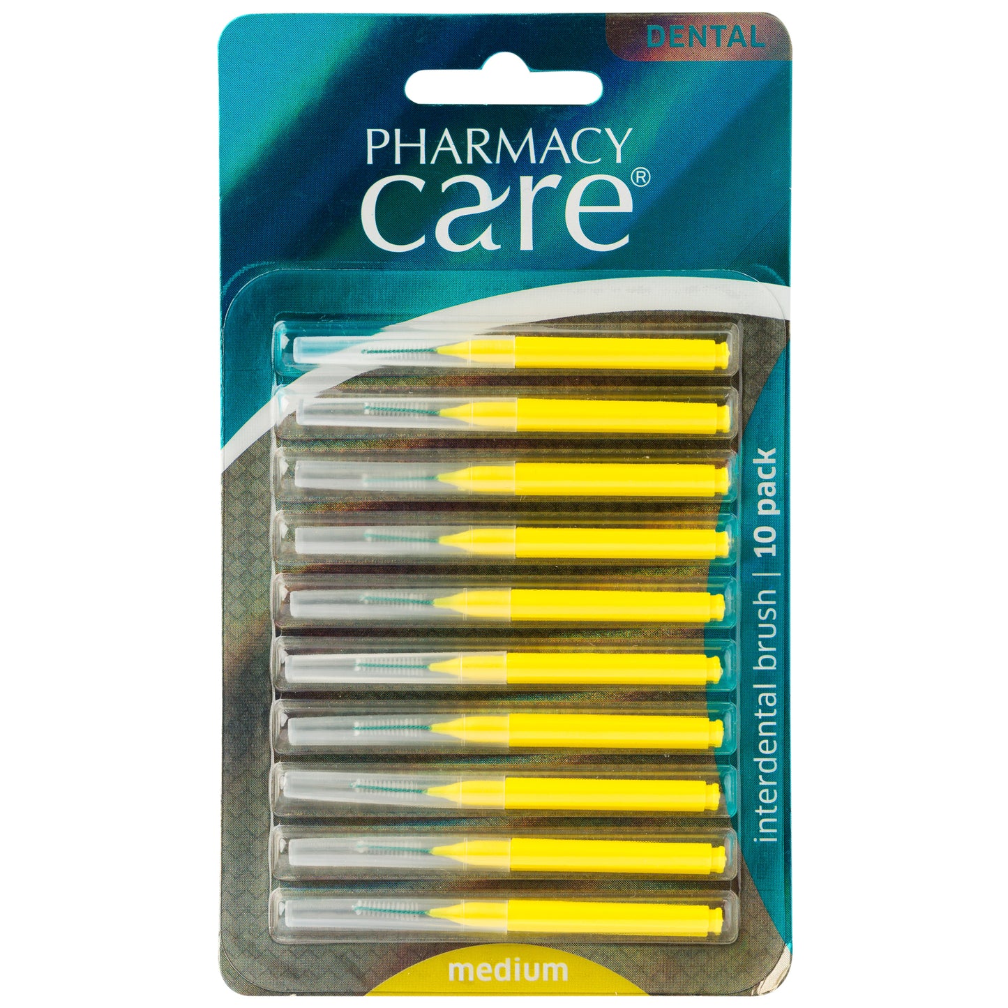 Pharmacy Care Interdental Brush Medium 10 Pack