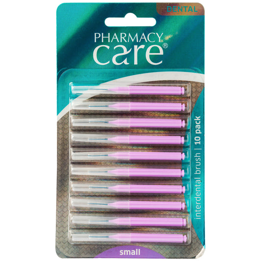 Pharmacy Care Interdental Brush Small 10 Pack