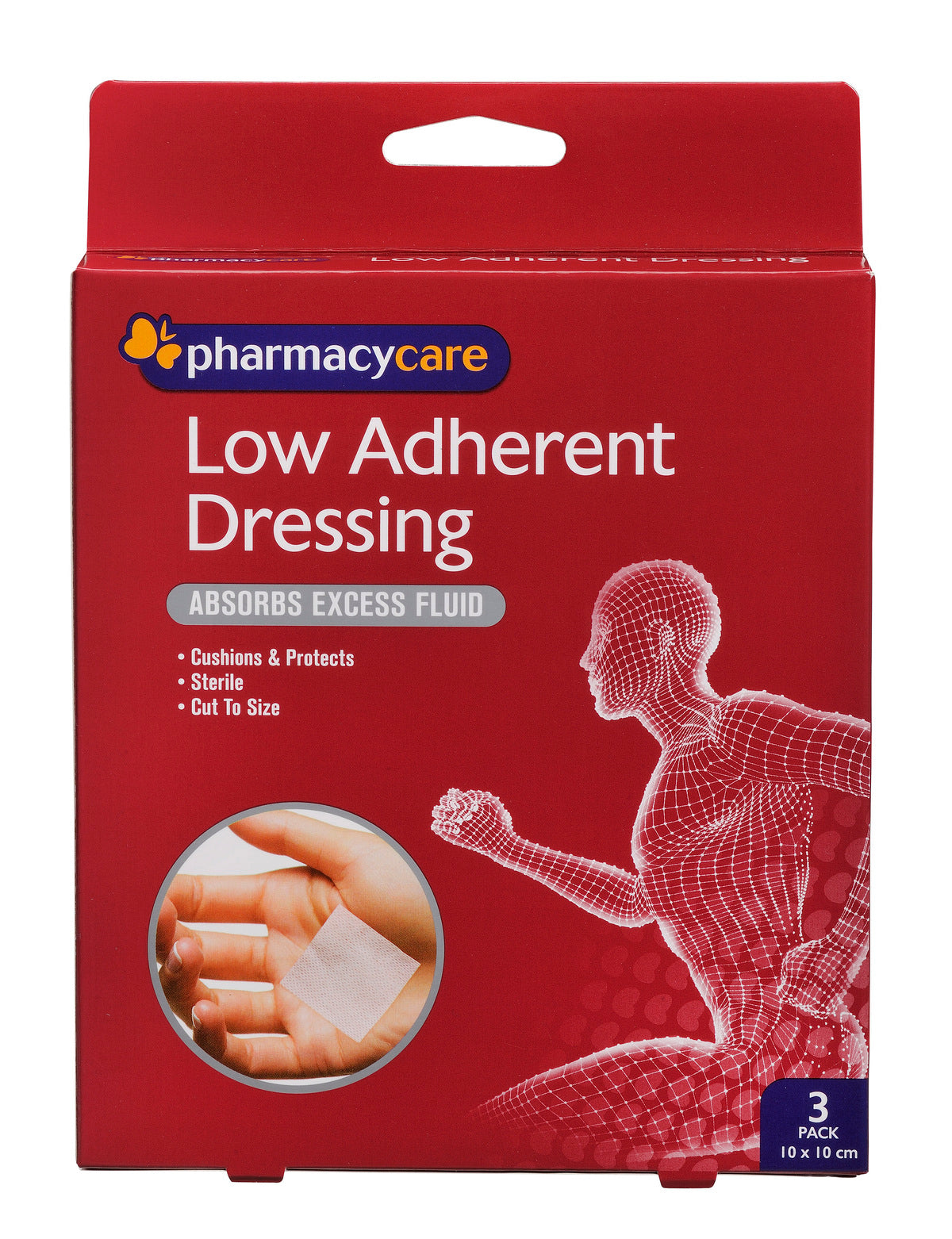 Pharmacy Care Low Adherent Dressing Pack 3