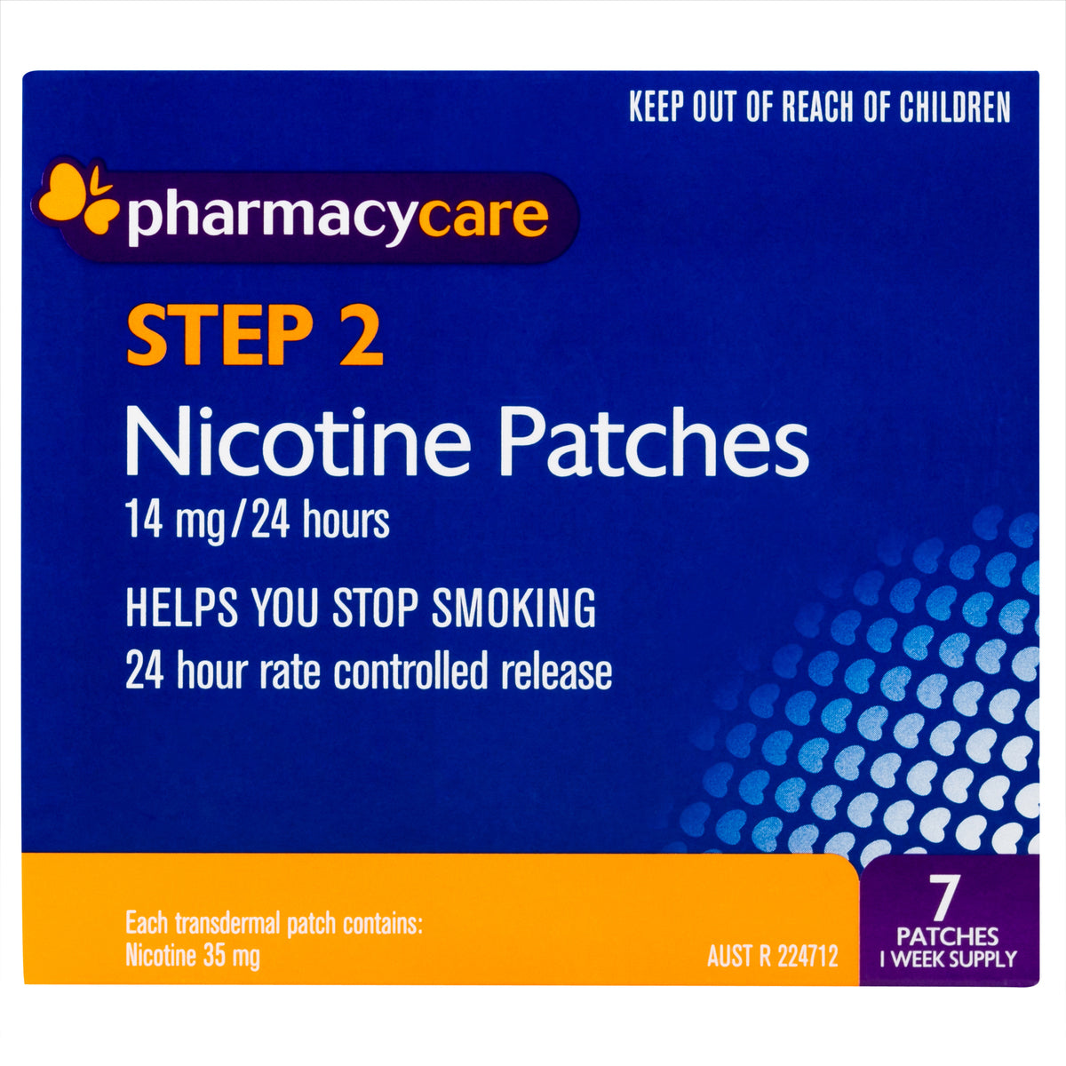Pharmacy Care Nicotine Patches 14 mg - 7 patches